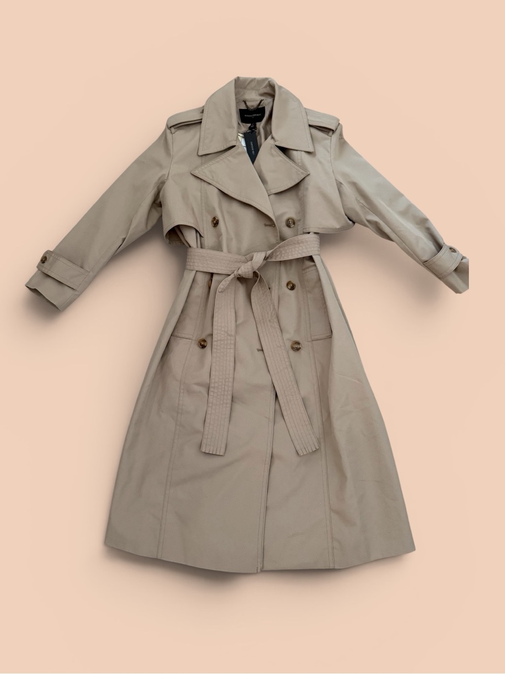 BR Factory Oversized Trench Coat